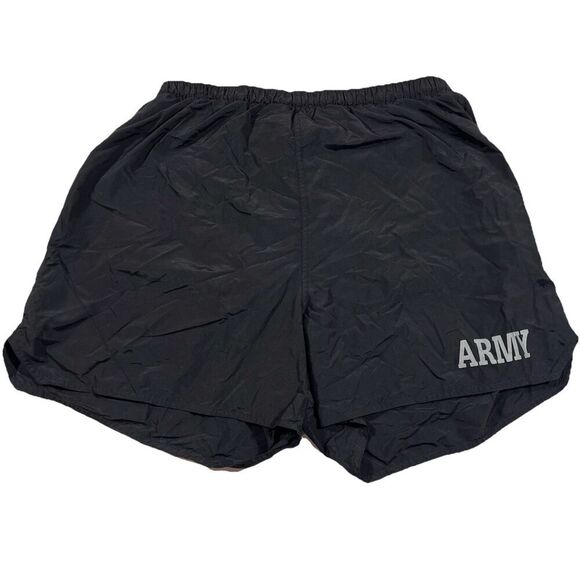 U.S. Army Other - Army IPFU Physical Fitness Black Nylon Shorts  Trunks Uniform Military Size XL